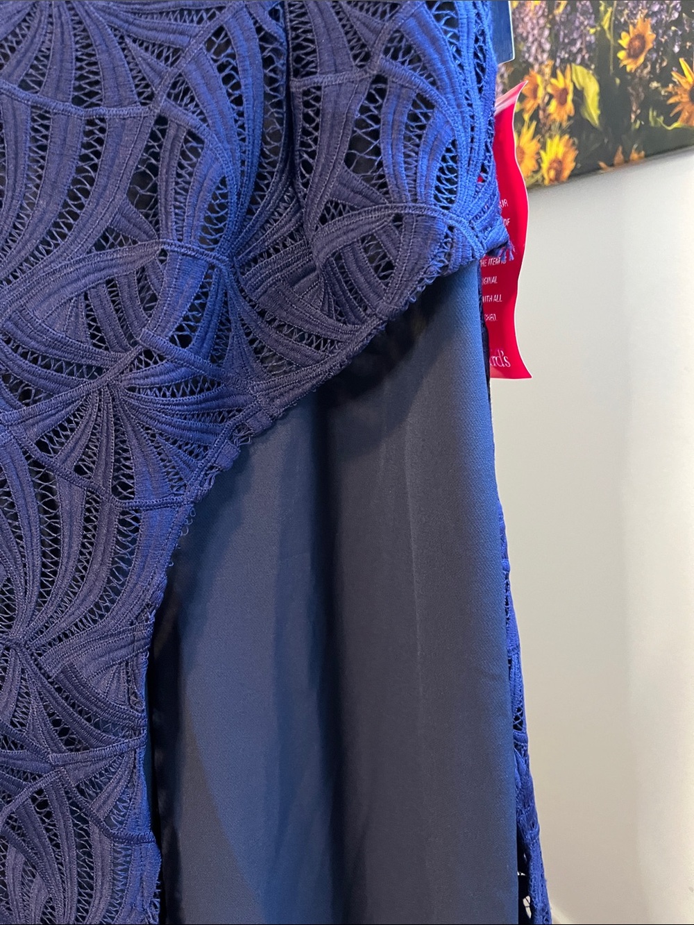 NWT Kay Unger Walk Thru Gown - Picture 8 of 14